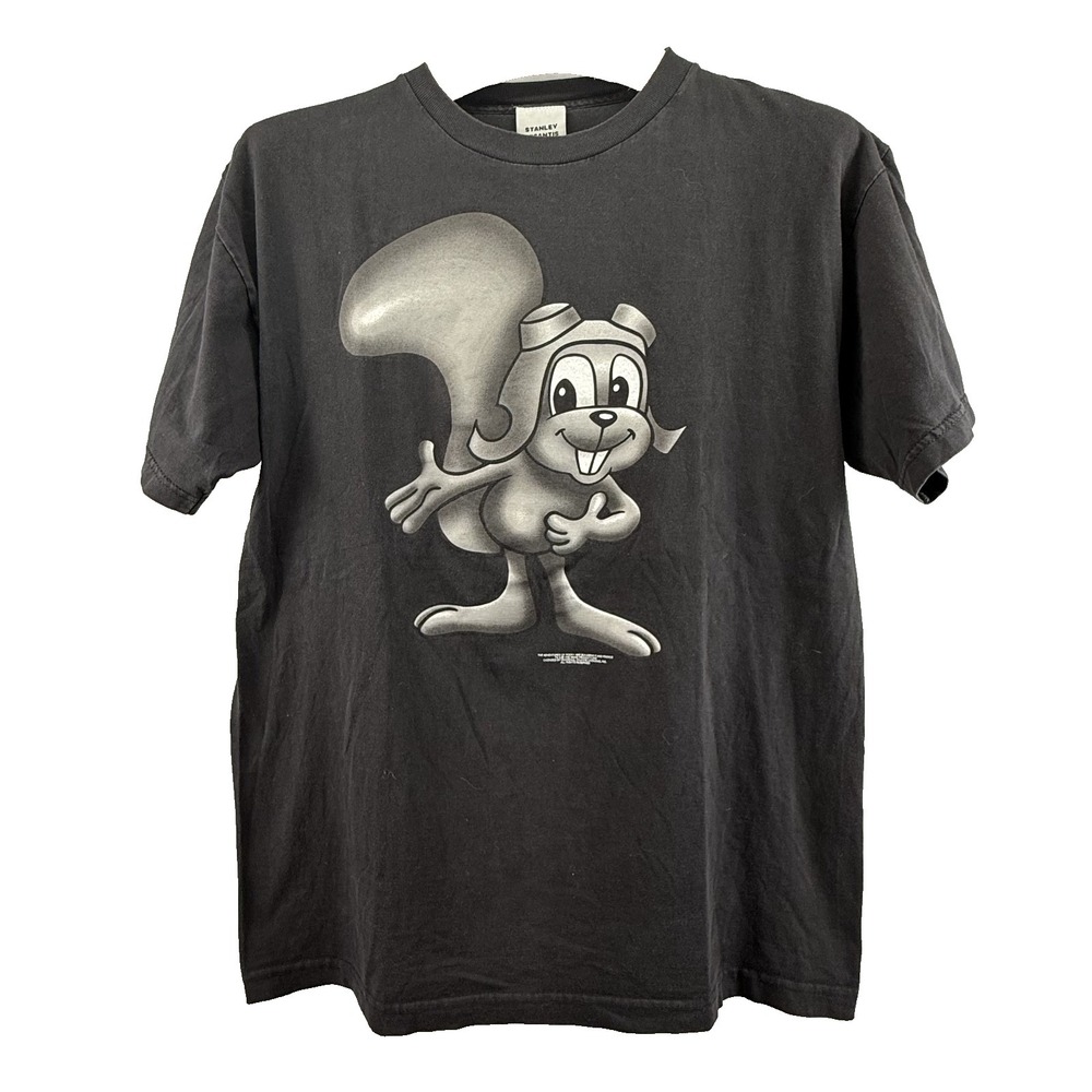 Vintage 1998 Rocky & Bullwinkle T-Shirt XL Stanley DeSantis Made in USA‎